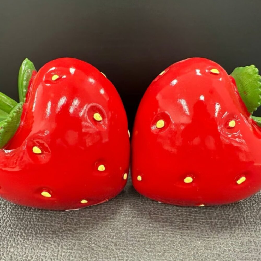 Strawberry Heart Shaped Decor